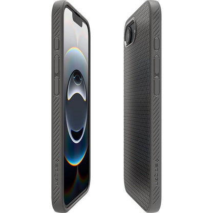 Spigen Liquid Air Case for iPhone 16e - Gray_5