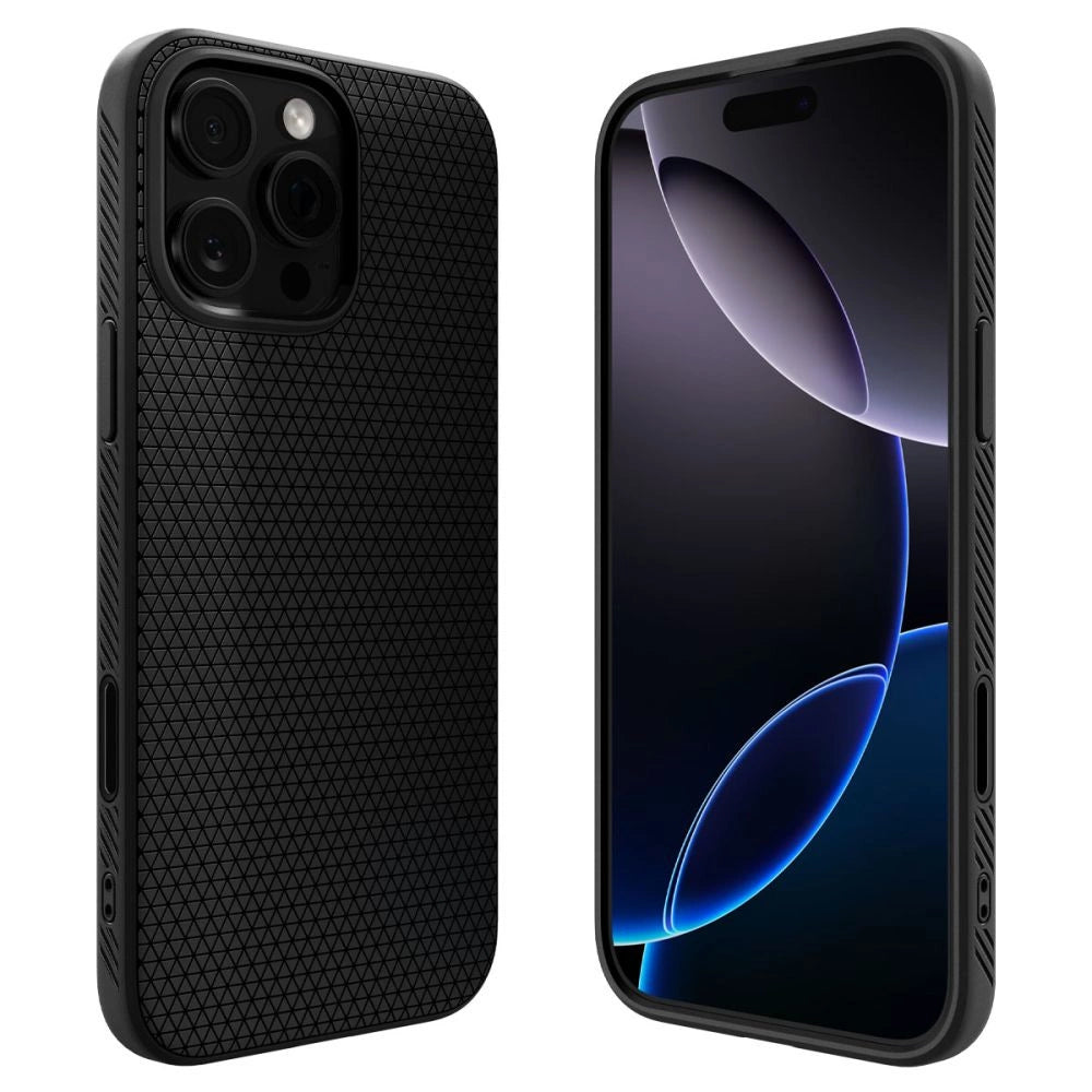 Spigen Liquid Air ”T” MagSafe Case for iPhone 16 Pro Max - Matte Black_7