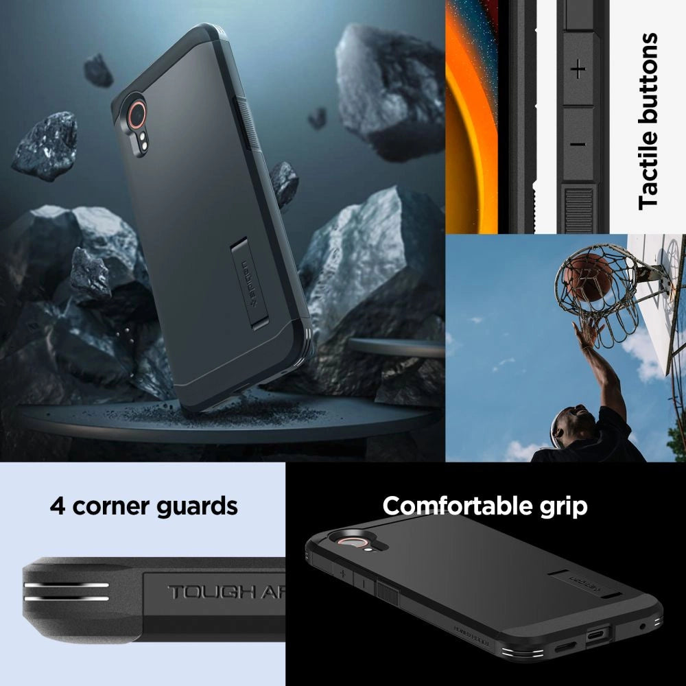 Spigen Tough Armor Case for Samsung Galaxy Xcover 7 Pro - Black_10