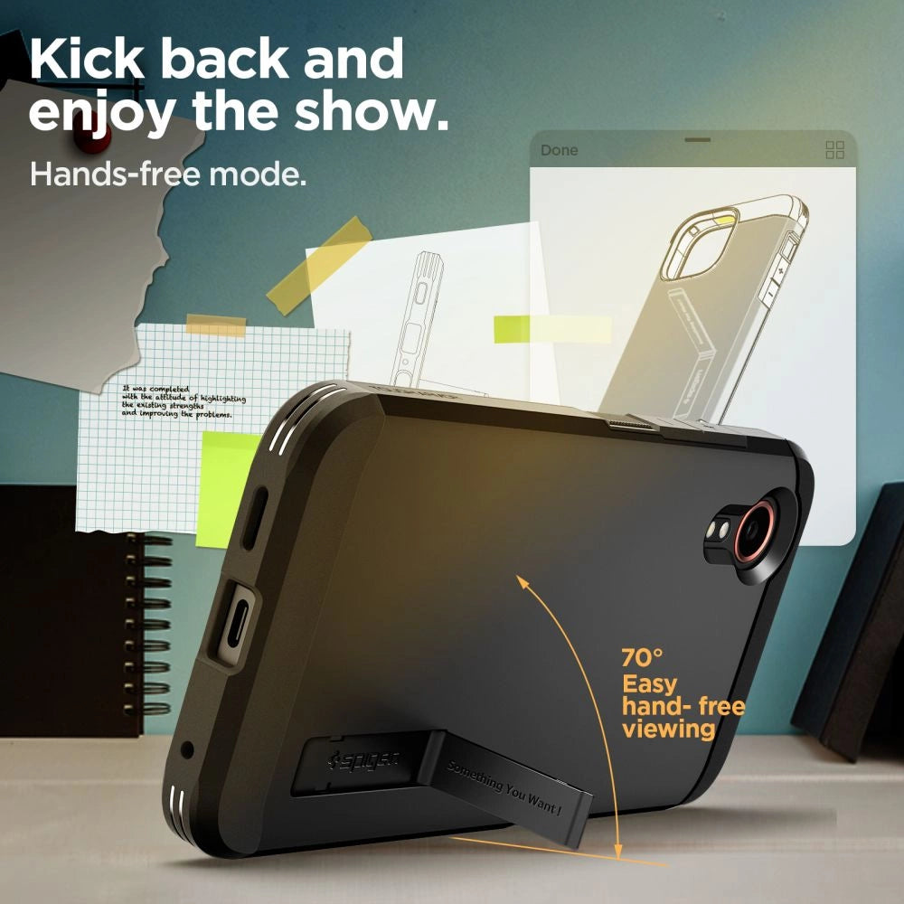 Spigen Tough Armor Case for Samsung Galaxy Xcover 7 Pro - Black_8