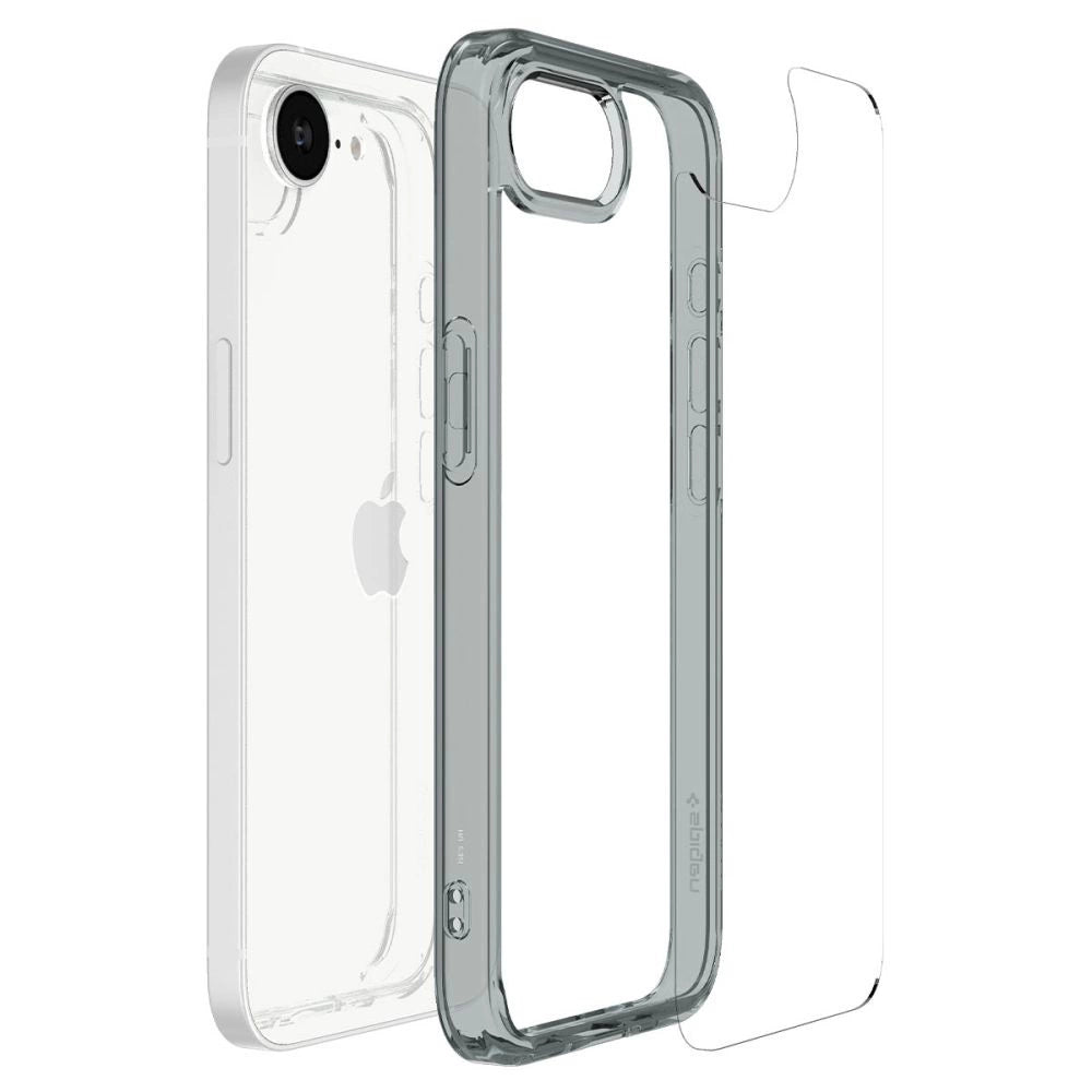 Spigen Ultra Hybrid Case for iPhone 16e - Gray_9