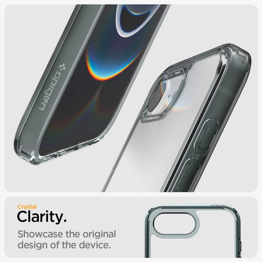 Spigen Ultra Hybrid Case for iPhone 16e - Gray_11