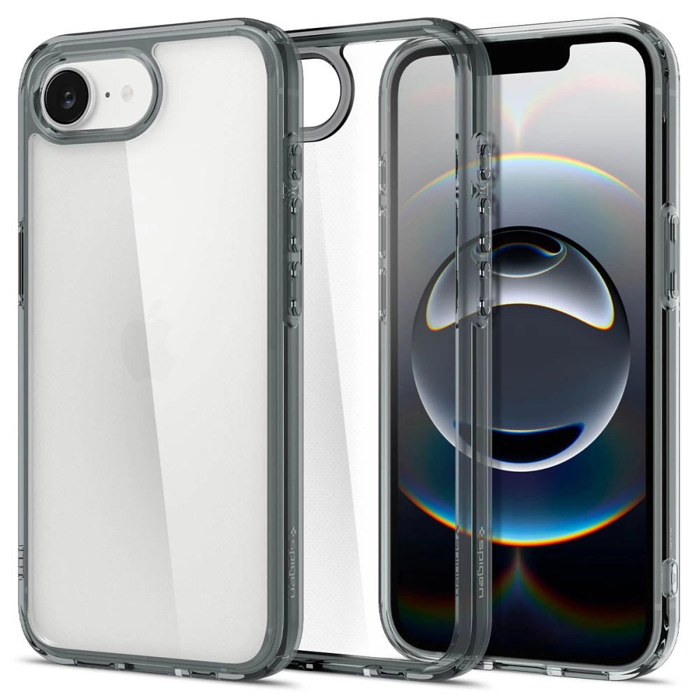 Spigen Ultra Hybrid Case for iPhone 16e - Gray_1