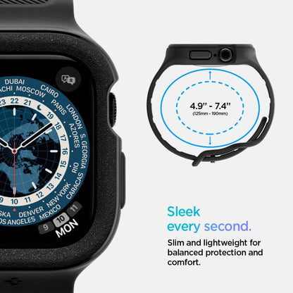 Spigen Vault Pro Strap for Apple Watch 42mm - Matte Black_13