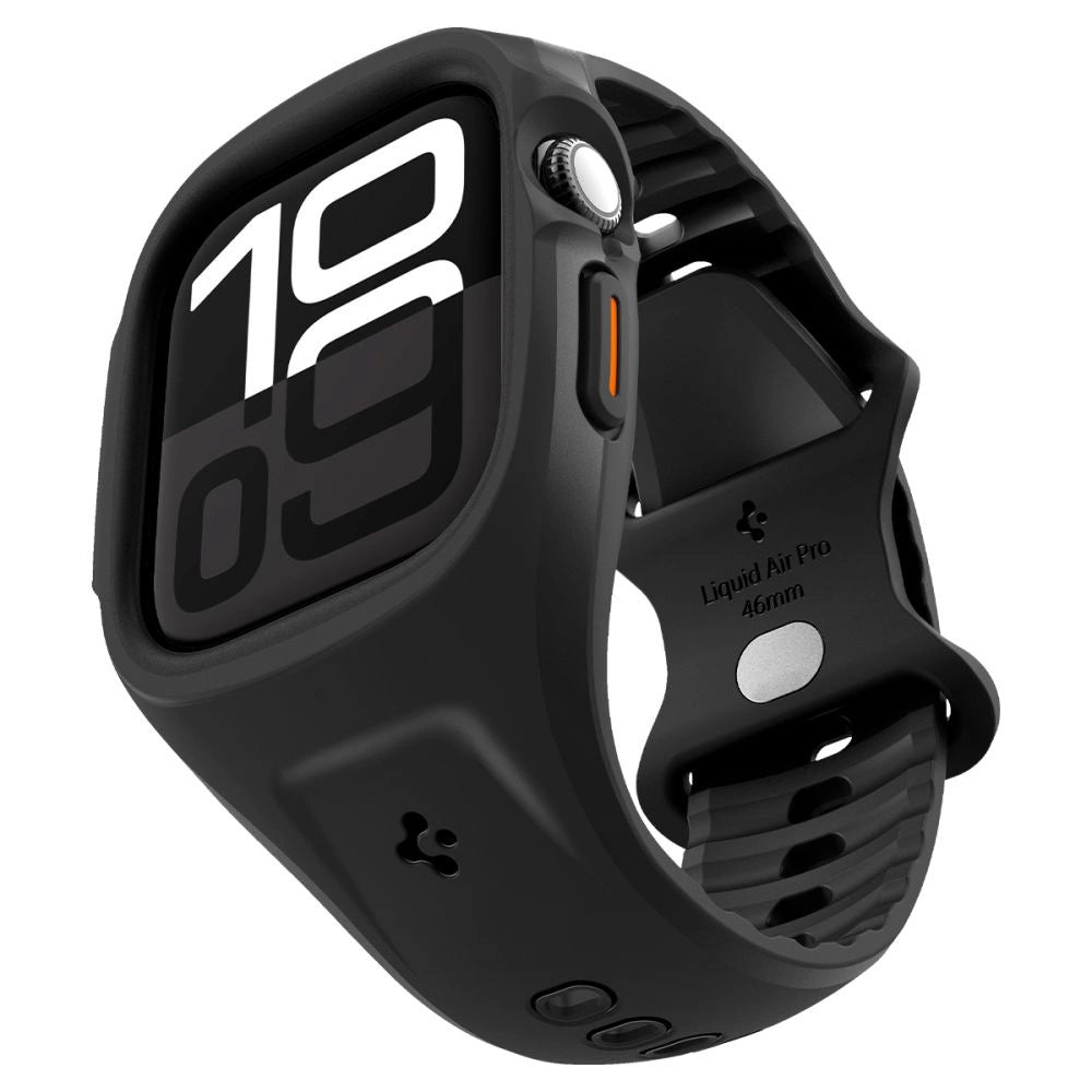 Spigen Liquid Air Pro Strap for Apple Watch 46mm - Matte Black_9