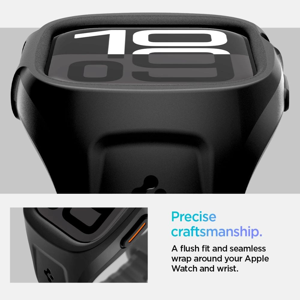 Spigen Liquid Air Pro Strap for Apple Watch 46mm - Matte Black_15