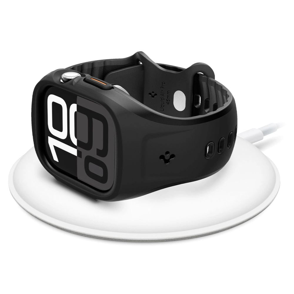 Spigen Liquid Air Pro Strap for Apple Watch 46mm - Matte Black_6