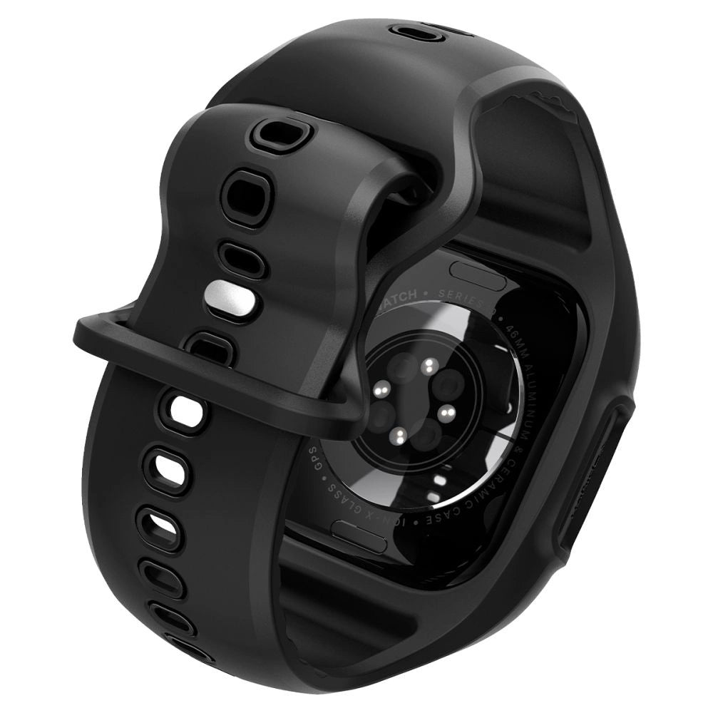 Spigen Liquid Air Pro Strap for Apple Watch 46mm - Matte Black_8