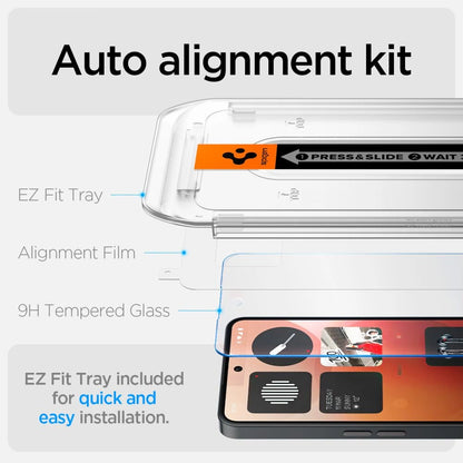 Spigen Glas.tR EZ Fit Tempered Glass for Nothing Phone 3A / 3A Pro - Transparent_1