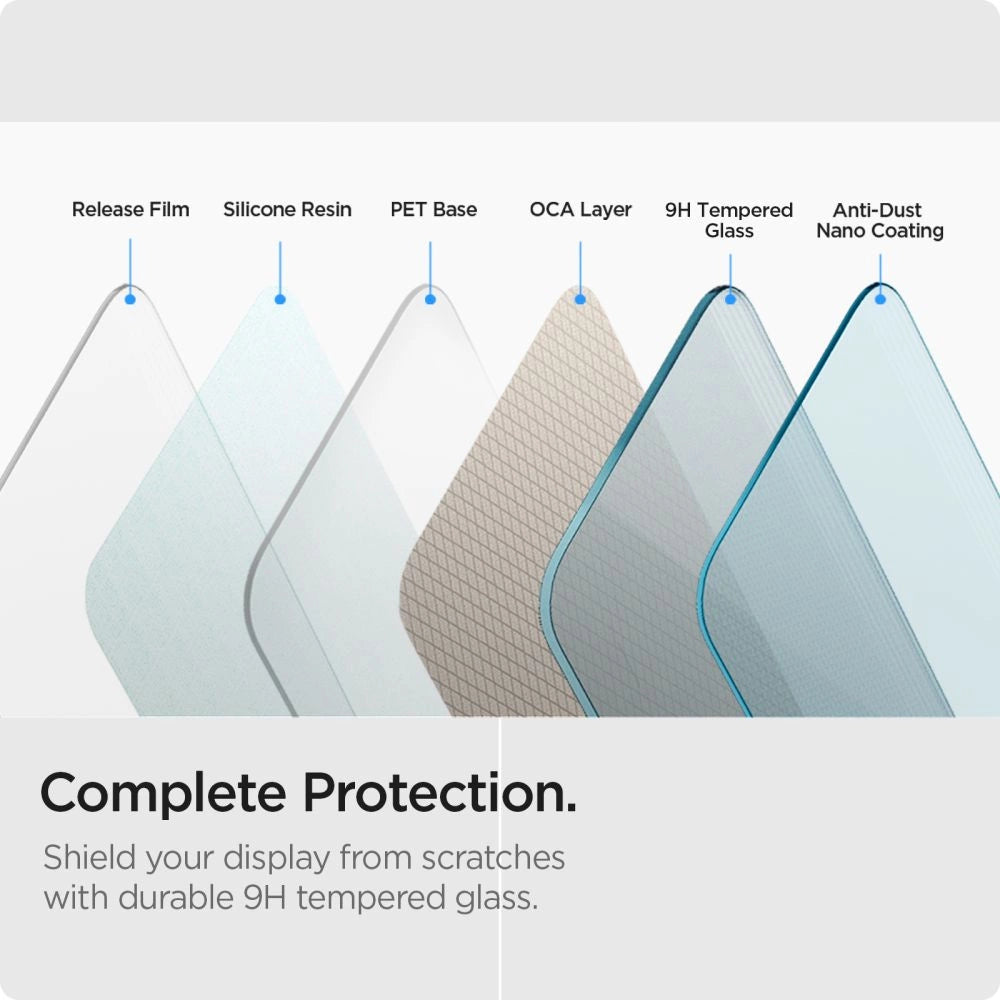 Spigen Glas.tR Slim 2-pack Tempered Glass for Samsung Galaxy Xcover 7 / 7 Pro - Transparent_2