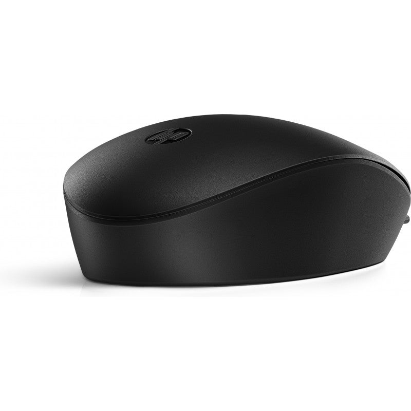 Rato Laser HP 128 Ambidestro USB 1200 DPI Preto
