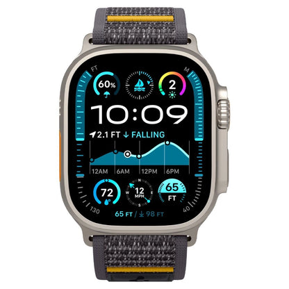 Spigen Athlex Air Strap for Apple Watch 44 / 45 / 46 / 49 mm - Gray_1
