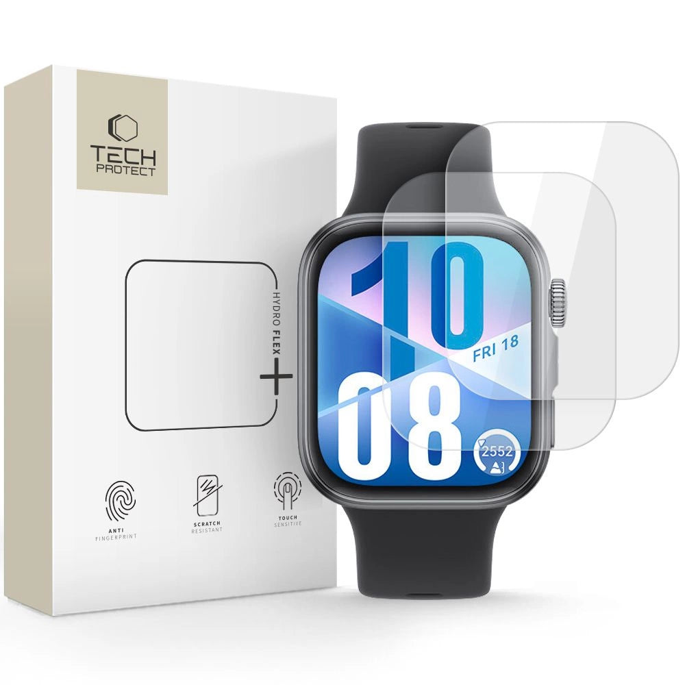 Tech-Protect Hofi Hydro Flex+ 2-pack hydrogel film for Huawei Watch Fit 3 / 4 - transparent_0