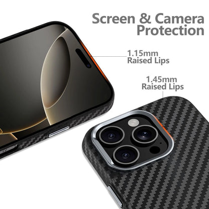 Tech-Protect Ion Carbon MagSafe Case for Samsung Galaxy S25 Ultra - Black_1