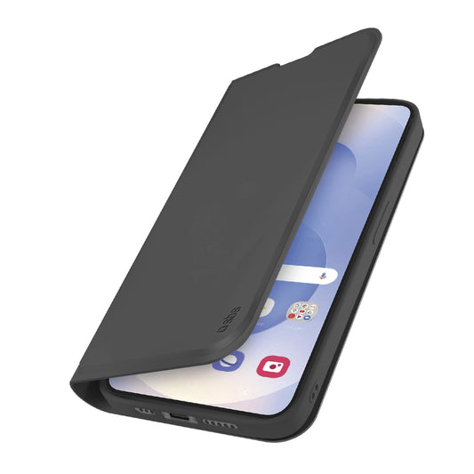 SBS Wallet Case with Stand and Wallet for Samsung Galaxy S25 Edge - Black_0