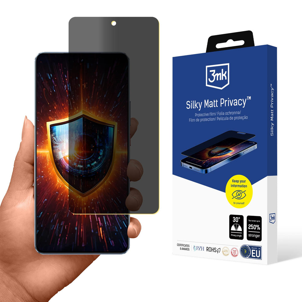 3mk Silky Matt Privacy™ Privacy Screen Protector for Realme GT 7_0