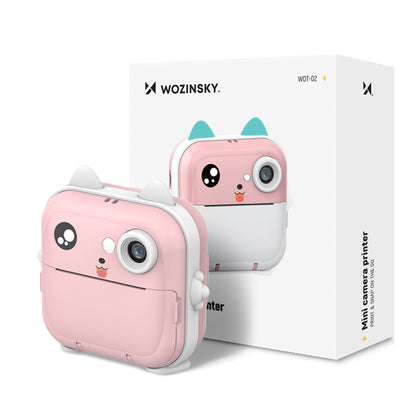 Wozinsky WDT-01 Thermal Printer Camera for Kids - Pink_1