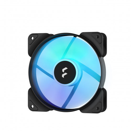 Fractal Design Aspect 12 RGB PWM Carcasa del ordenador Ventilador 12 cm Negro 3 pieza(s)_0