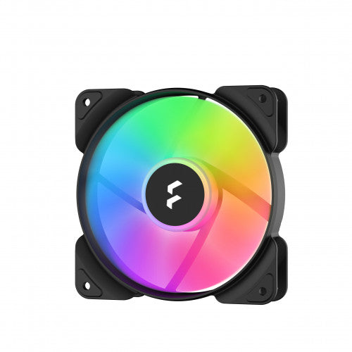 Fractal Design Aspect 12 RGB PWM Carcasa del ordenador Ventilador 12 cm Negro 3 pieza(s)_1