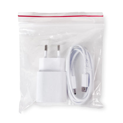 Samsung EP-TA200EWE USB-A 15W wall charger with EP-DR140AWE USB-A - USB-C cable (OOB Bulk - replacement packaging) - white_7