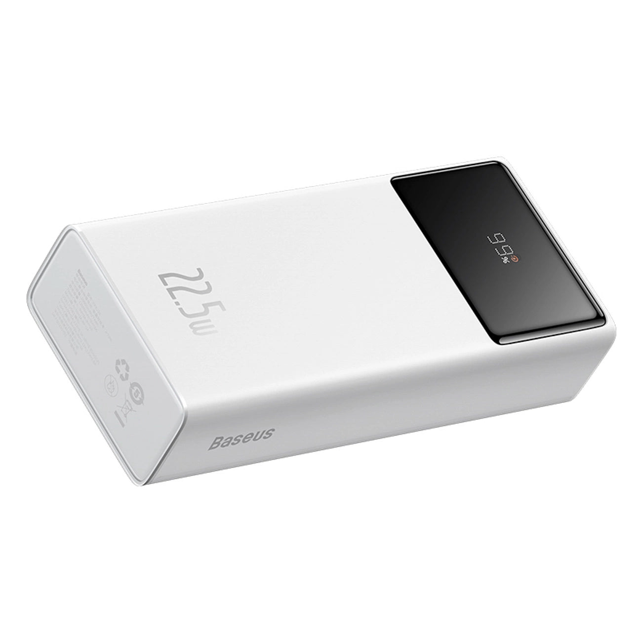 Baseus EnerFill FP41 30000mAh 22.5W Powerbank with Baseus Simple USB-A - USB-C 3A 30cm Cable - White_2