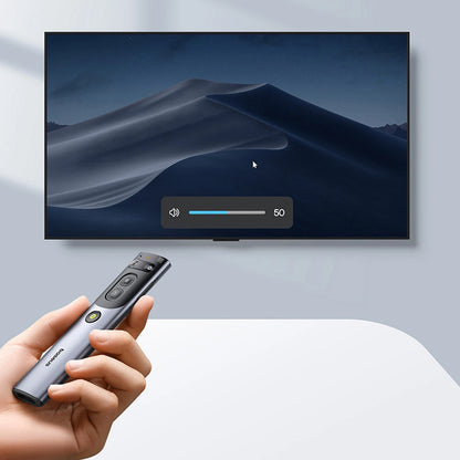 Baseus Orange Dot Laser Pointer with AI and Automatic Translation - Gray (with battery)_9