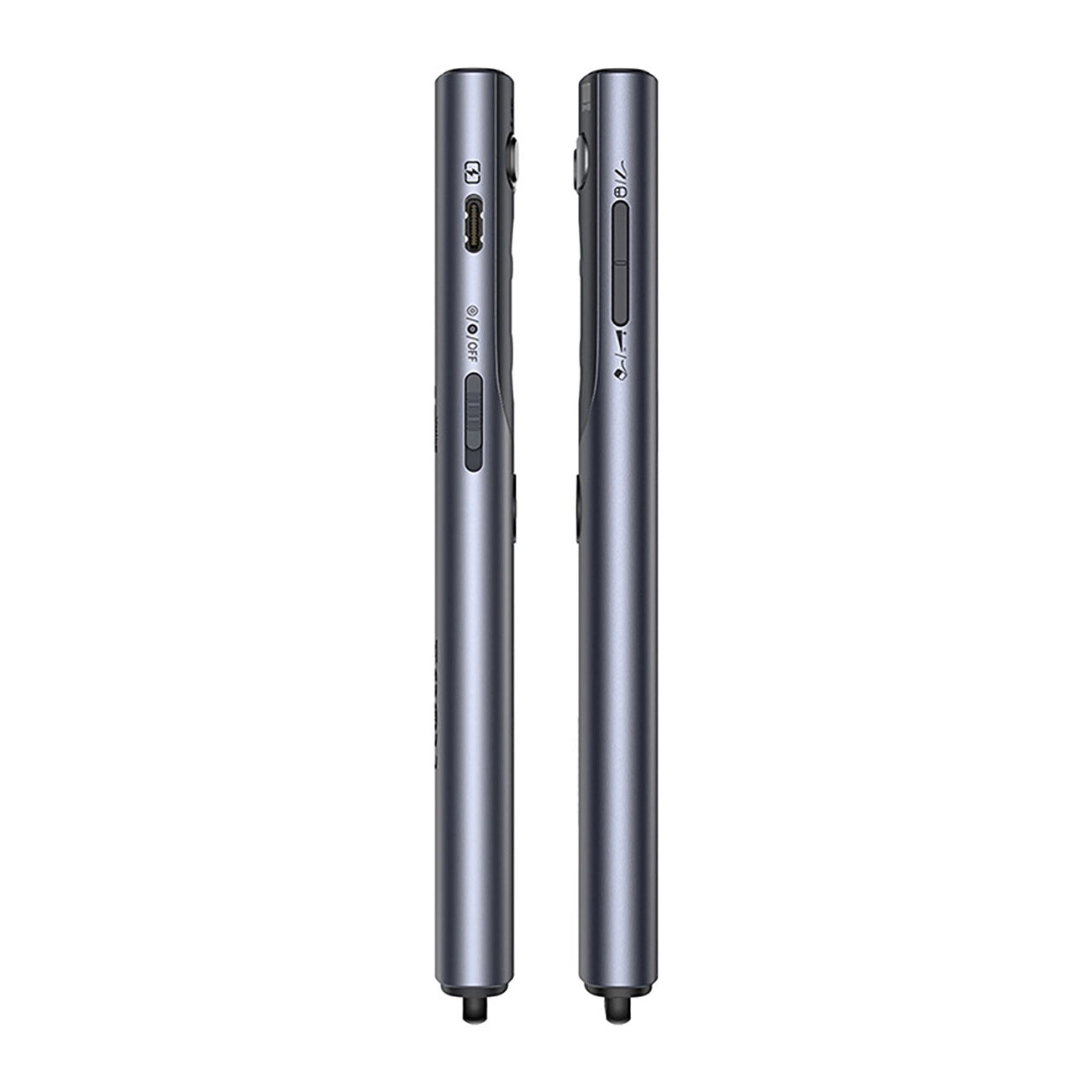 Baseus Orange Dot Laser Pointer with AI and Automatic Translation - Gray (with battery)_2