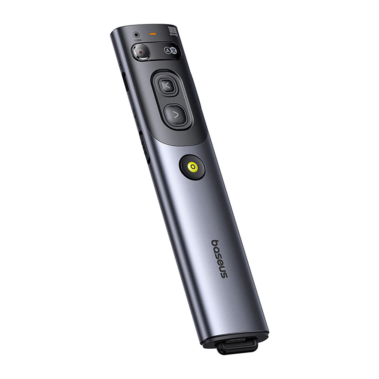 Baseus Orange Dot Laser Pointer with AI and Automatic Translation - Gray (with battery)_3
