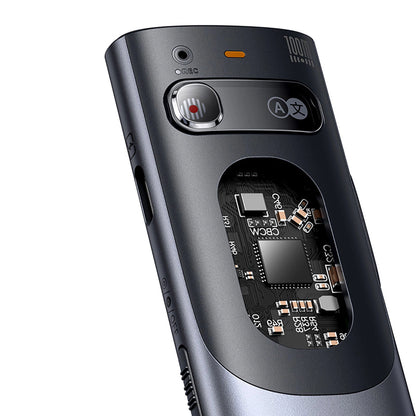 Baseus Orange Dot Laser Pointer with AI and Automatic Translation - Gray (with battery)_5