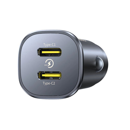 Baseus GoTrip 2 x USB-C 30W Car Charger - Black_2