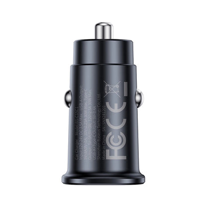 Baseus GoTrip 2 x USB-C 30W Car Charger - Black_5
