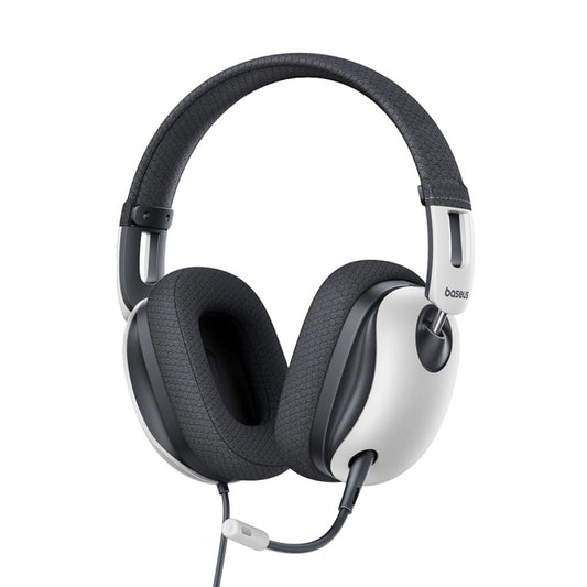 Baseus GoPlay 1 Max Gaming Wired Over-Ear Gaming Headphones - White and Black_0