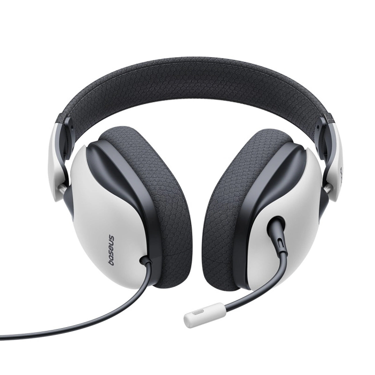 Baseus GoPlay 1 Max Gaming Wired Over-Ear Gaming Headphones - White and Black_4