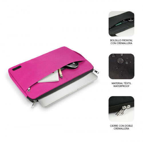 SUBBLIM SUB-LS-0PS0003 maletines para portátil 35,6 cm (14") Rosa_1