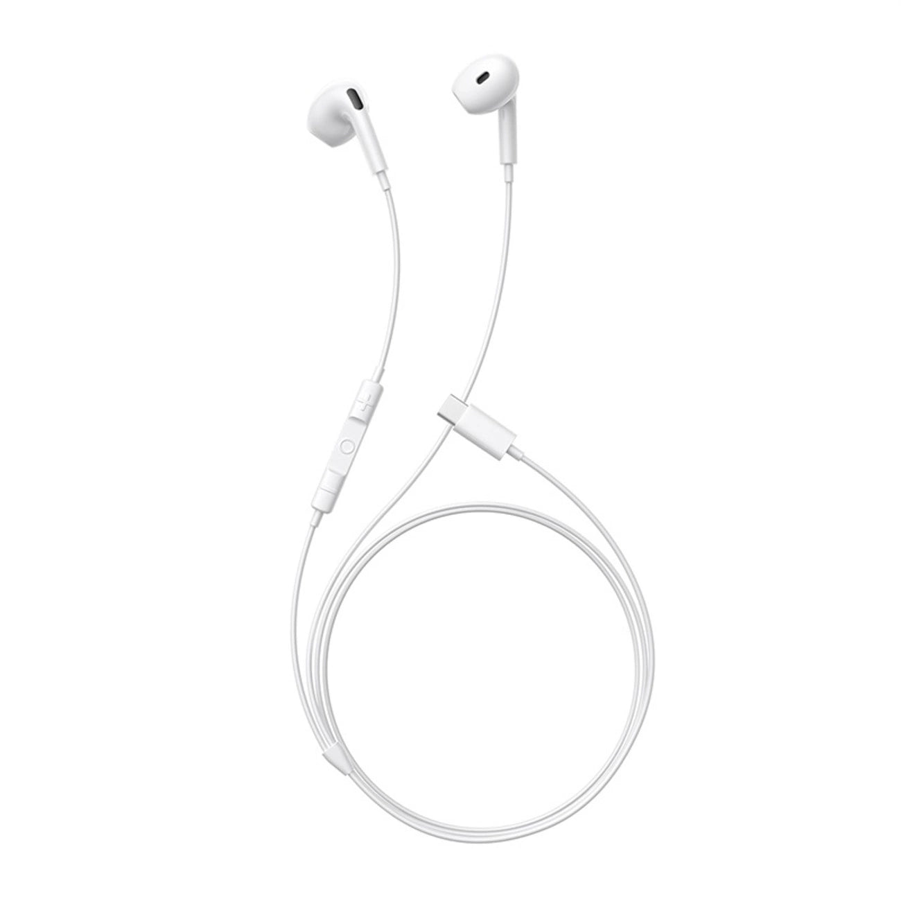 Baseus Encok CZ19 USB-C Wired In-Ear Headphones - White_1