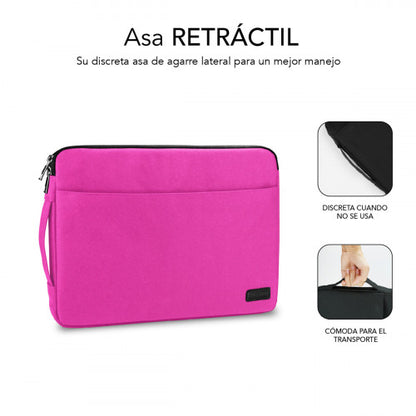 SUBBLIM SUB-LS-0PS0003 maletines para portátil 35,6 cm (14") Rosa_2