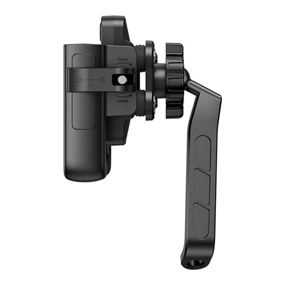 Baseus GoTrip Motorcycle Phone Holder for Mirror, with Shock Absorption - Black_3