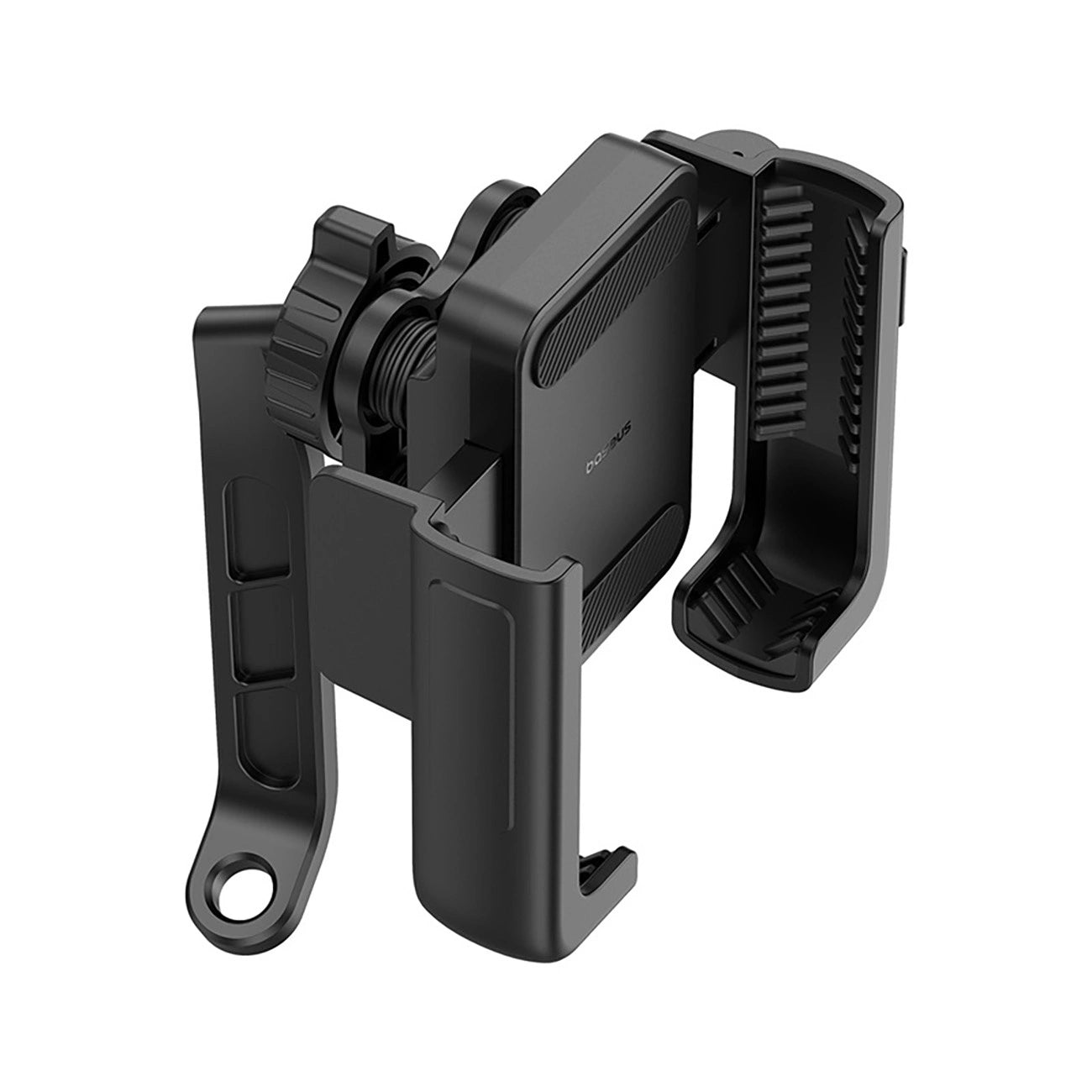 Baseus GoTrip Motorcycle Phone Holder for Mirror, with Shock Absorption - Black_4