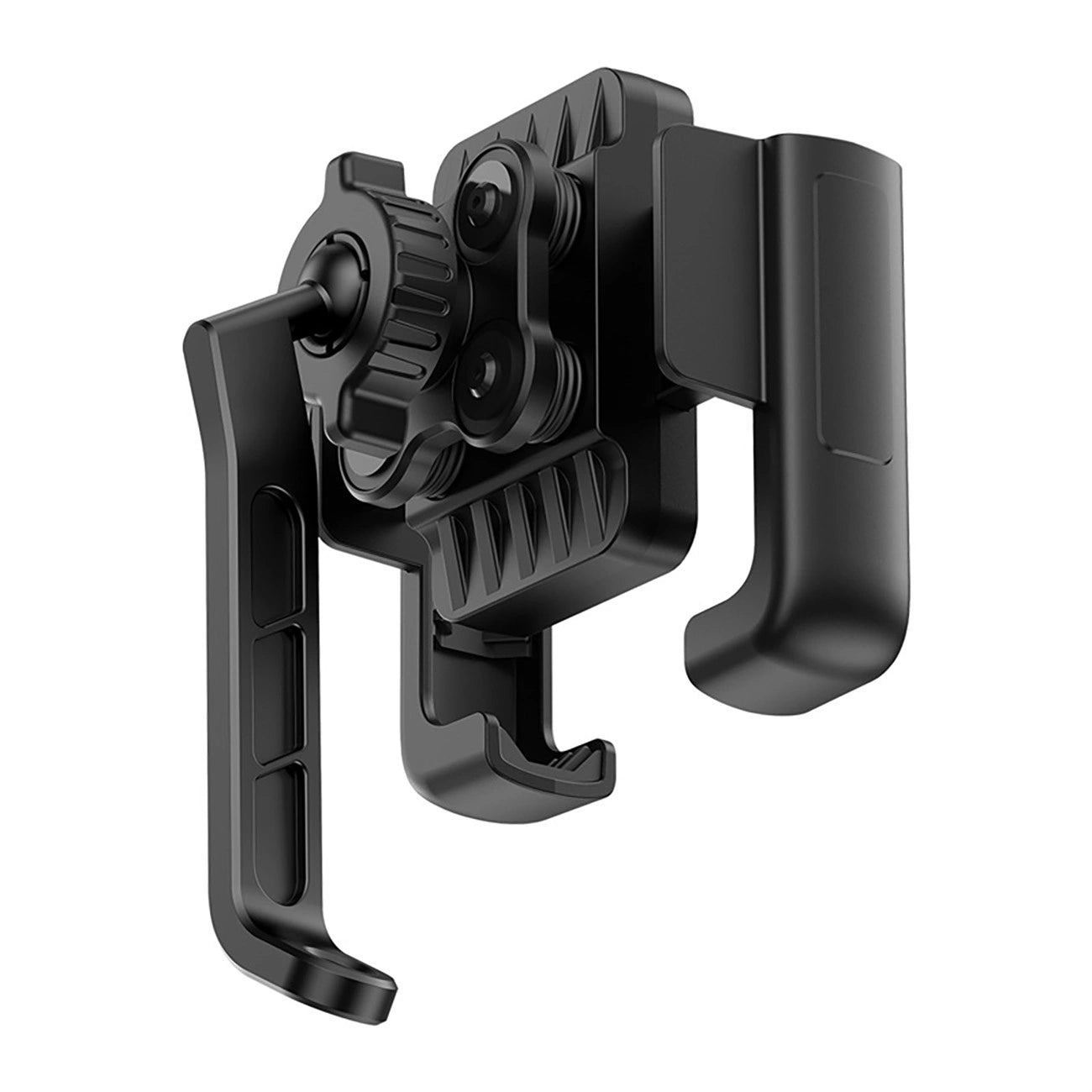 Baseus GoTrip Motorcycle Phone Holder for Mirror, with Shock Absorption - Black_6