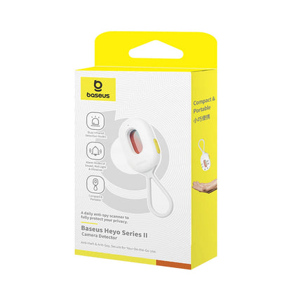 Baseus Heyo Series II Hidden Camera Detector with Alarm and Mini Flashlight + Baseus Simple USB-A - USB-C Cable - White_5