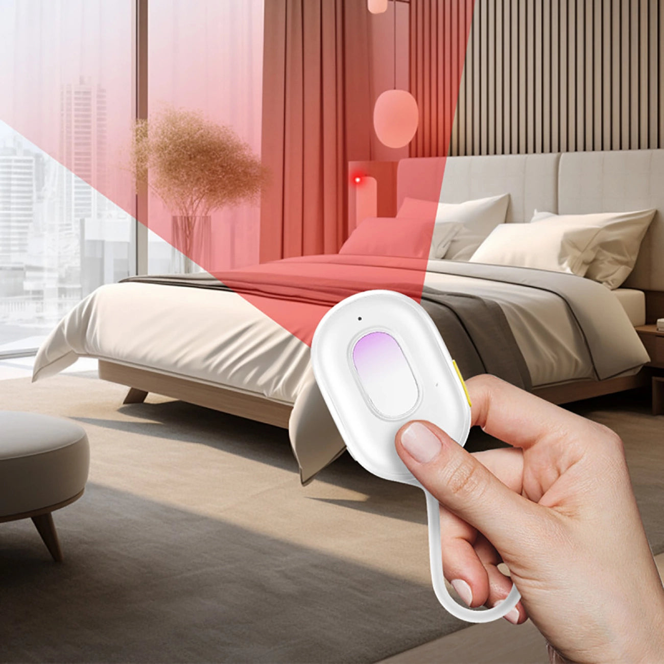 Baseus Heyo Series II Hidden Camera Detector with Alarm and Mini Flashlight + Baseus Simple USB-A - USB-C Cable - White_7