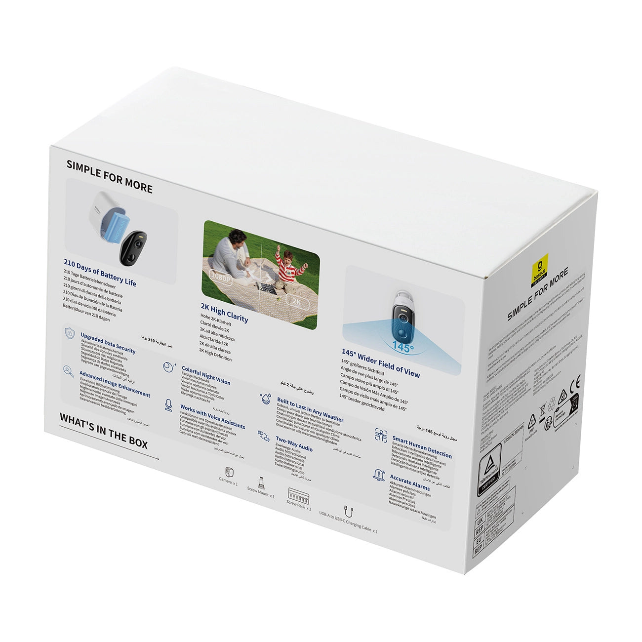 Baseus Security N1 2K Outdoor Camera – White_3