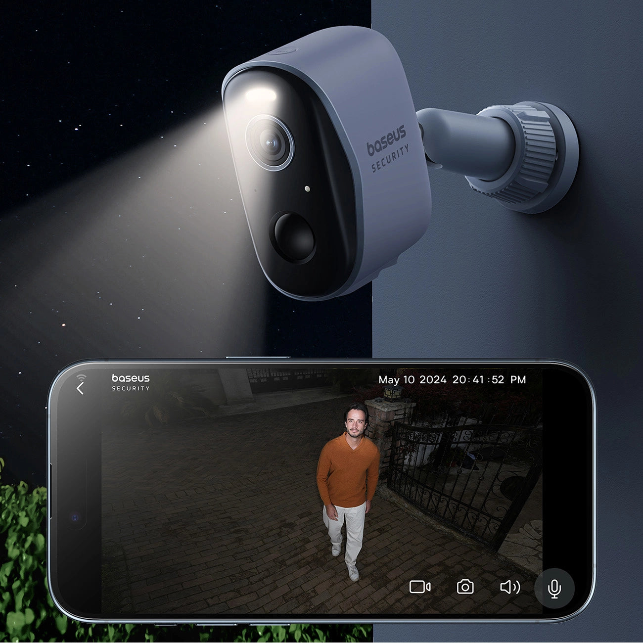 Baseus Security N1 2K Outdoor Camera – White_8
