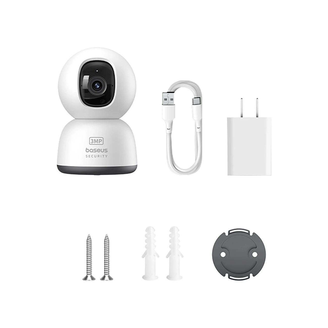 Câmara Baseus Security P1 Lite / 2K / Branco / S0TV002132_5