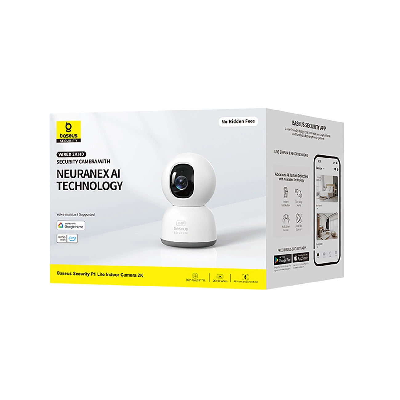 Câmara Baseus Security P1 Lite / 2K / Branco / S0TV002132_6