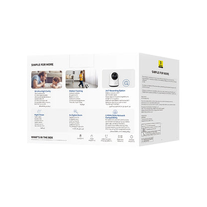 Câmara Baseus Security P1 Pro / 3K / Branca / S0TV022132_7