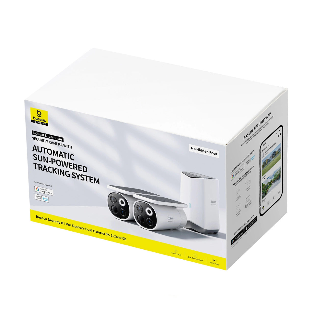 Câmara Baseus Security S1 Pro Outdoor / Branco / S0TX002131_2
