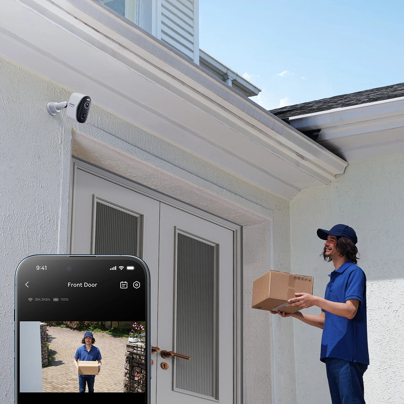 Baseus Security N1 2K Outdoor Monitoring Kit (2 Cameras) – White_11