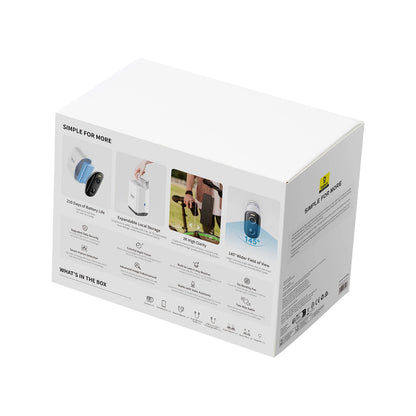 Baseus Security N1 2K Outdoor Monitoring Kit (2 Cameras) – White_4