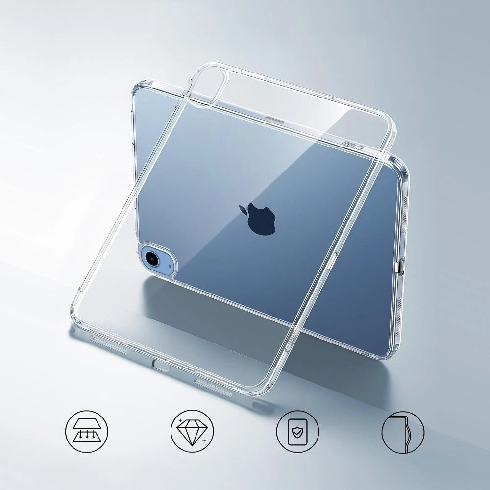 Tech-Protect FlexAir Hybrid Case for iPad 10.9” 10 / 2022 / 11” 11 / 2025 - Transparent_6